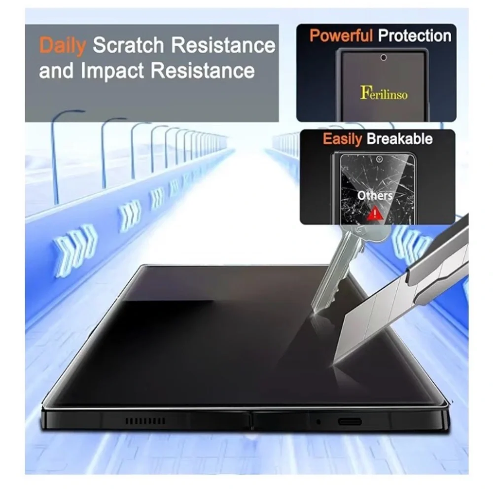 Ferilinso 3 Pack Inside Screen Protector for Samsung Galaxy Z Fold 7. SEALED BOX